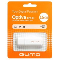 - 16Gb QUMO [Optiva 01, White USB 2.0]