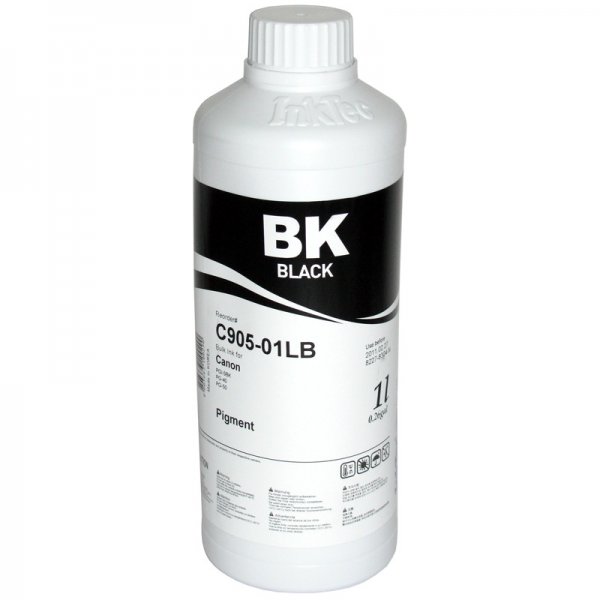 Чернила для Canon C905-01LB Black (CL-40/50, PGI-5BK) 1л InkTec уценка закончился срок годности