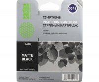 Картридж CACTUS  CS-EPT0548 для Epson Stylus Photo R800/ R1800, матовый черный, 16.5 мл