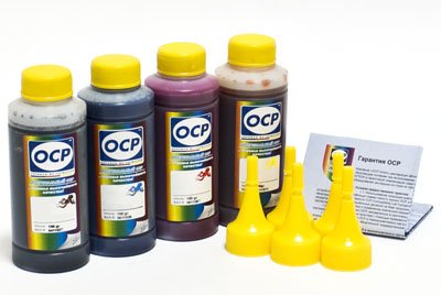 Комплект чернил OCP (BKP249, BK143, C143, M143, Y143, RSL100) для картриджей HP Viv 178 + RSL, 100 gr x 6