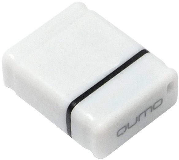 - 16Gb QUMO Nano White [USB 2.0, ]