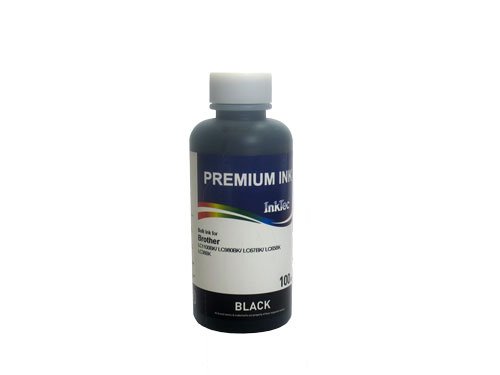 Чернила для Brother B1100-100MB (LC1100BK/LC980BK/DCP-145C/DCP-165C/DCP-195C) 100ml InkTec