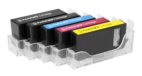 Нано-картриджи BURSTEN I CH4 Без Чипов для принтеров HP C310b B8550/B8553 Pro/B109/B010/B110/B210 с картриджами 178 x5