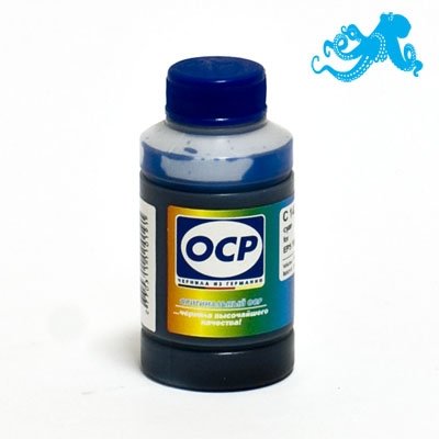 Чернила OCP 155 C для картриджей EPSON EPS L800, L805, L1800, L8050 100 gr
