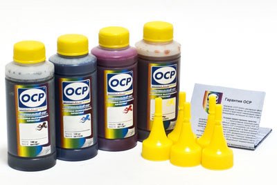 Комплект чернил OCP для картриджей HP* 920 , 121, 901, 178 (4 картриджа) (BKP 249, C, M, Y 143) 100 gr x 4