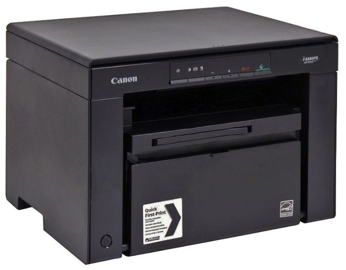 Лазерное МФУ Canon i-SENSYS MF3010 Cartridge 725 (принтер/сканер/копир A4,18 стр/мин, 600x600dpi, сканер цвет. 600x1200dpi, память 64Mb,Windows XP/Vista/7, MacOS, Linux)