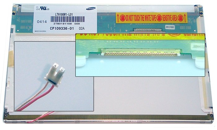 Матрица 10,6 1280х768 матов. Samsung LTN106W1-LO1 30pin CCFL