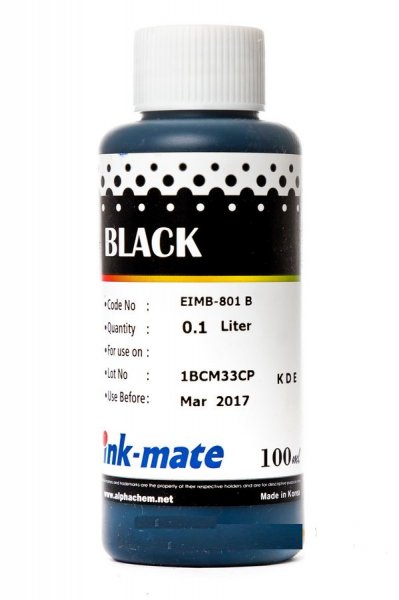   Epson L800, L805 Ink-mate EIM-801B Black - 1L 004-1747