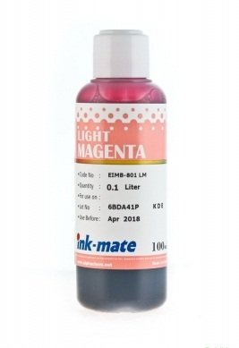 Чернила для Epson L800, L805 Ink-mate EIM-801LM Light Magenta - 1L 004-1752