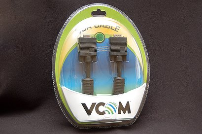 Кабель VCOM SVGA 15m/15m (соединитель) 2 фильтра PRO 30м