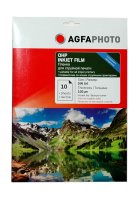 Прозрачная Плёнка AGFA для струйной печати A4 100mm 10 листов.