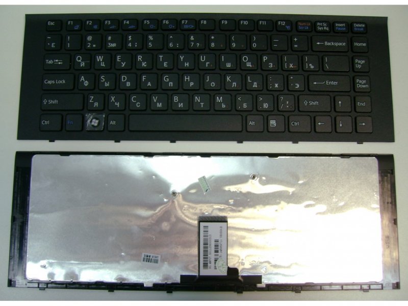 Клавиатура для ноутбука Sony Vaio VPC-EG черная (148969761) (148969761)