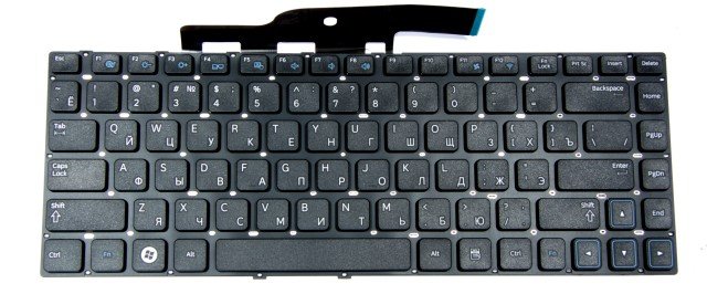 Клавиатура для ноутбука Samsung 350V4C NP355V4C NP350V4C 355V4X 355v4xC 355V4C-S10 PK130RV1A03 (rus чёрн, )