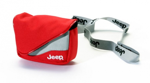 Сумка компакт+ Jeep Evo Basic 2, модель #006, 7*4*10см, red (красно-серый)