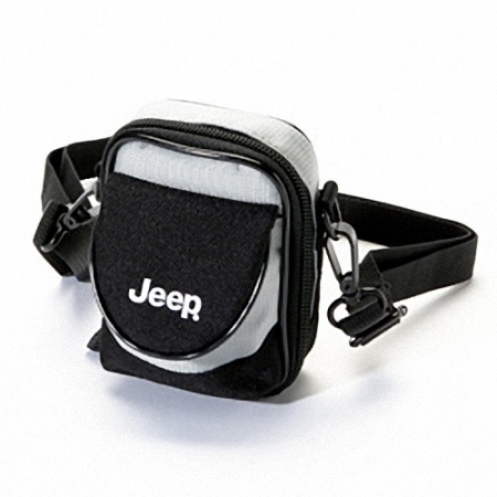 Сумка компакт+ вертикальная Jeep Evo midi #10. 8*4+1*10,5см, Black (черно-серый)