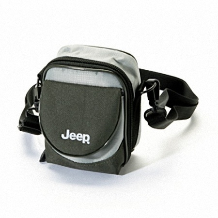 Сумка компакт+ вертикальная Jeep Evo midi green #11. 8*4+1*11см для цифровой техники