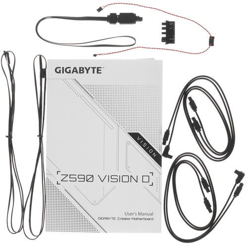 . GIGABYTE Z590 VISION D, LGA 1200, Intel Z590, 4xDDR4-3200 , 3xPCI-Ex16, 3xM.2, Standard-ATX