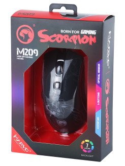    MARVO M209,  6 , 1000-6400dpi, USB,  