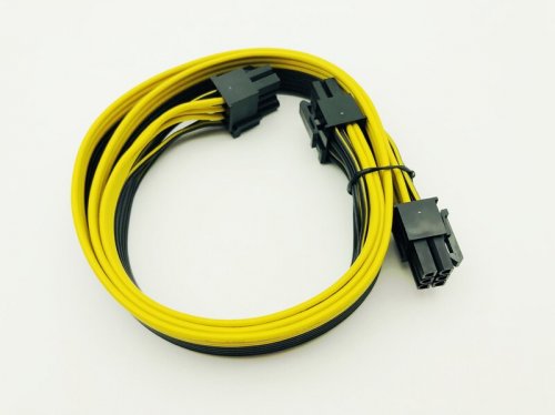      6 pin -> 3-x molex (module wire molex)