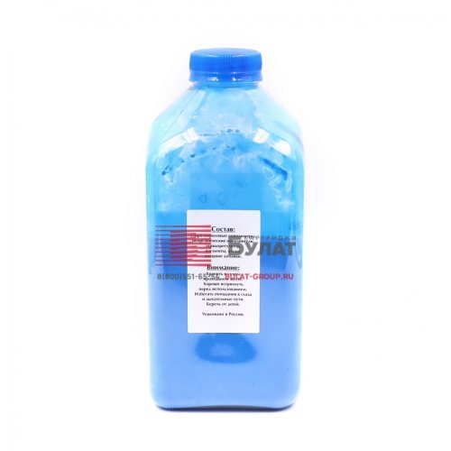Тонер Kyocera ECOSYS P5021/P5026 банка 500г TK-5230/5240 Cyan БУЛАТ s-Line