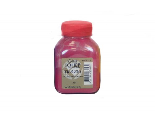 Тонер Kyocera ECOSYS P5021 банка 35г TK-5230 Magenta БУЛАТ s-Line