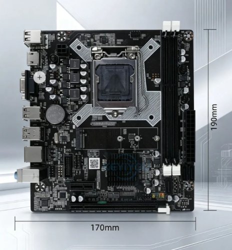 ����������� ����� Keyiyou LGA 1150 H81 ZX_H81 V5.32 2xDDR3 Mini-DTX Box