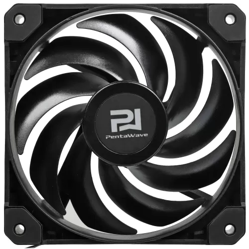Вентилятор 120х120х25 PentaWave PF-S12B PWM [120 x 120 мм, 4 pin, 600-1950об/мин, 29.6 дБ, MHDB Вентилятор 120х120х25 PentaWave PF-S12B PWM [120 x 120 мм, 4 pin, 600-1950об/мин, 29.6 дБ, MHDB