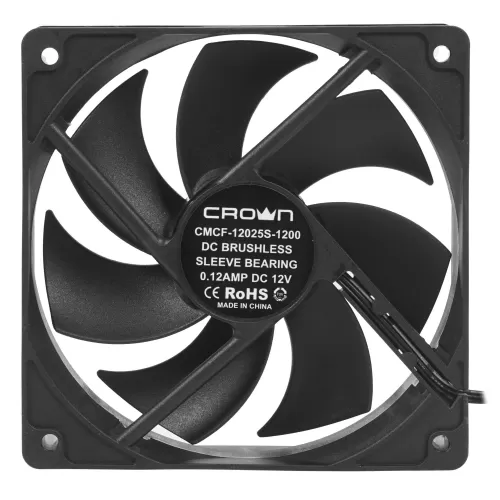 ���������� 120x120x25 12V 3pin+MOLEX(����-����) 1500Rpm CROWN CMCF-12025S-1200 (30��) ���������