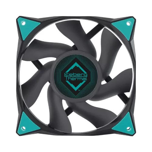���������� Iceberg Thermal IceGALE 120 Black, �������� �������� 500-1850 ��/����, 35dBa, 12V 0.20A