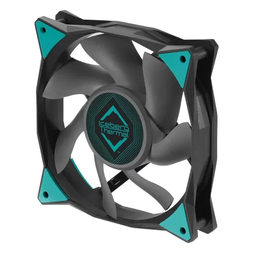���������� Iceberg Thermal IceGALE 120 Black, �������� �������� 500-1850 ��/����, 35dBa, 12V 0.20A