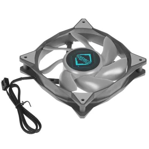 ���������� Iceberg Thermal IceGALE 120 Grey, �������� �������� 500-1850 ��/����, 35dBa, 12V 0.20A