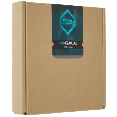 ���������� Iceberg Thermal IceGALE 120 Grey, �������� �������� 500-1850 ��/����, 35dBa, 12V 0.20A