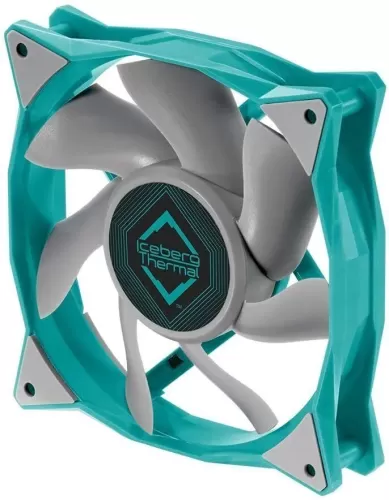 ���������� Iceberg Thermal IceGALE 120 Teal , �������� �������� 500-1850 ��/����, 35dBa, 12V 0.20A