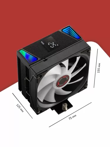 ����� 160W PWM Azerty RCA-160�3 (������ 155 ��, 4 pin) ��������, ����, ��������� ����. ������ LGA 17
