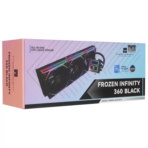 ������� �������� ���������� TDP 270W Thermalright Frozen Infinity 360 Black ������ AM4, AM5, LGA 115