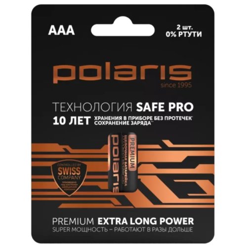 �������� ����������� �������� AAA Polaris Premium LR03-BL (2 ��)