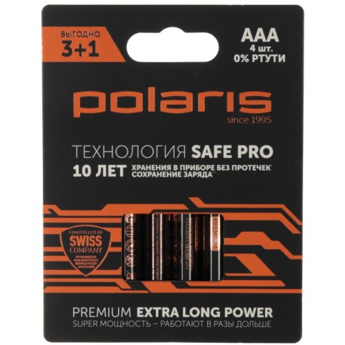 �������� ����������� �������� AAA Polaris Premium LR03-BL (4 ��)