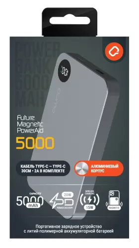 ����������� �������� ���������� Future Magnetic PowerAid 5000 ��-� (FMPA-5C-S1) Metal W15, ���� ����