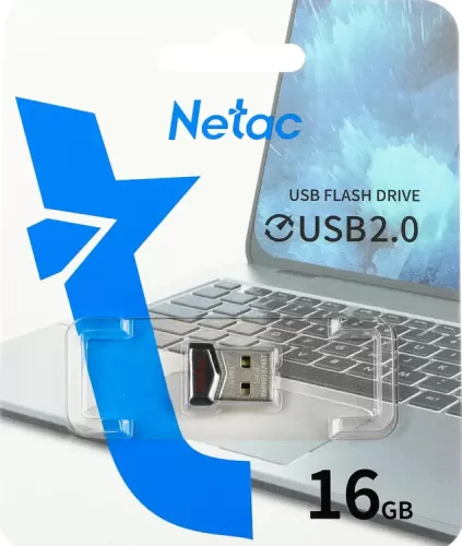 Флэш-накопитель 16GB Netac UM81 USB2.0 NT03UM81N-016G-20BK