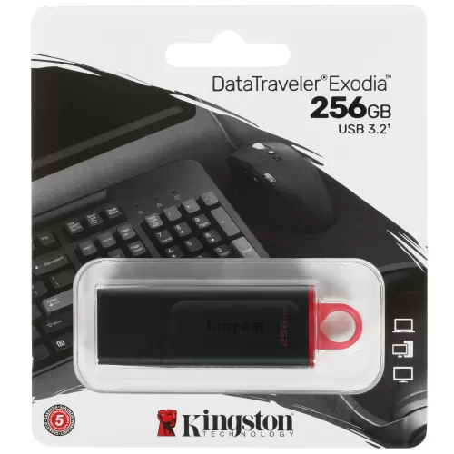 ����-���������� 256GB Kingston DataTraveler Exodia DTX/256GB ������/������� USB 3.2
