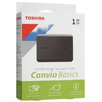 ������� ������� ���� 2,5  1Tb Toshiba Canvio Basics [HDTB510EK3AA] [2.5, 5400 rpm, USB 3.2 Gen 1 T