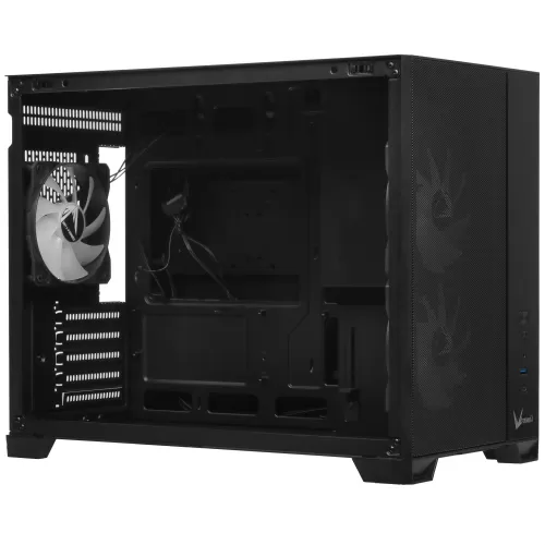 Корпус без блока питания Formula V Line Air Mesh G6 SA Black (3 вентилятора 120мм) Micro-ATX; Mini-I Корпус без блока питания Formula V Line Air Mesh G6 SA Black (3 вентилятора 120мм) Micro-ATX; Mini-I