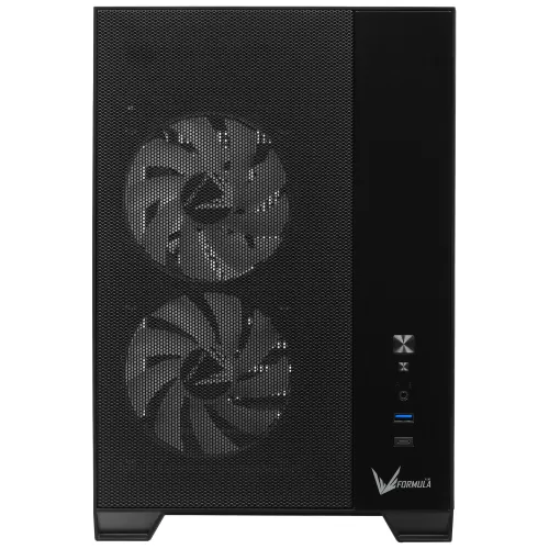 Корпус без блока питания Formula V Line Air Mesh G6 SA Black (3 вентилятора 120мм) Micro-ATX; Mini-I Корпус без блока питания Formula V Line Air Mesh G6 SA Black (3 вентилятора 120мм) Micro-ATX; Mini-I