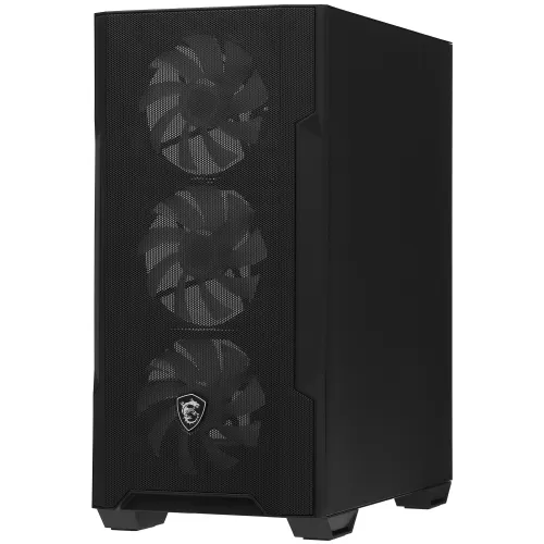 Корпус без блока питания MSI MAG FORGE M100A, Micro-ATX, Mini-ITX черный (306-7G20A21-809) Вент. 4шт Корпус без блока питания MSI MAG FORGE M100A, Micro-ATX, Mini-ITX черный (306-7G20A21-809) Вент. 4шт