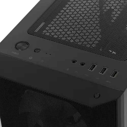 Корпус без блока питания MSI MAG FORGE M100A, Micro-ATX, Mini-ITX черный (306-7G20A21-809) Вент. 4шт Корпус без блока питания MSI MAG FORGE M100A, Micro-ATX, Mini-ITX черный (306-7G20A21-809) Вент. 4шт