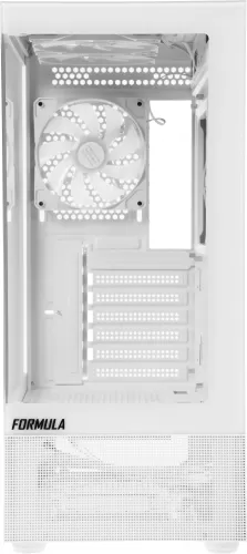 Корпус без блока питания Formula V Crystal Z1+ White AR Белый 3 вентилятора 120мм Корпус без блока питания Formula V Crystal Z1+ White AR Белый 3 вентилятора 120мм