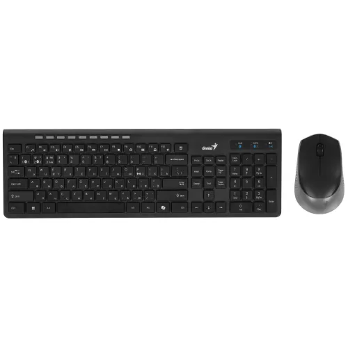 Клавиатура + мышь беспроводные Genius SlimStar KM-8230 (Интерфейс подключениярадиоканал, Bluetooth