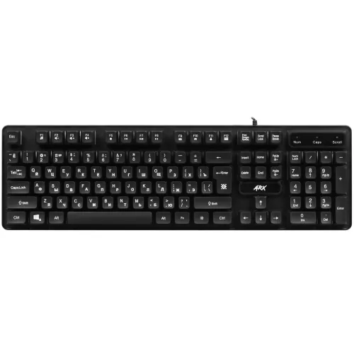 Клавиатура Defender Arx GK-196L черная Клавиатура Defender Arx GK-196L черная