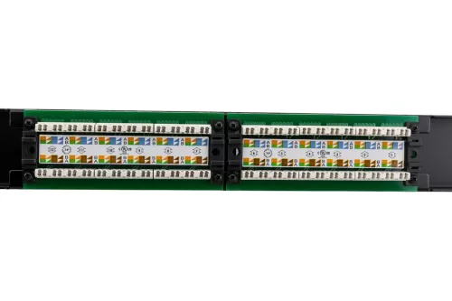 Коммутационная панель Hyperline, PP2-19-12-8P8C-C6-110D Cat. 6, 19 Коммутационная панель Hyperline, PP2-19-12-8P8C-C6-110D Cat. 6, 19