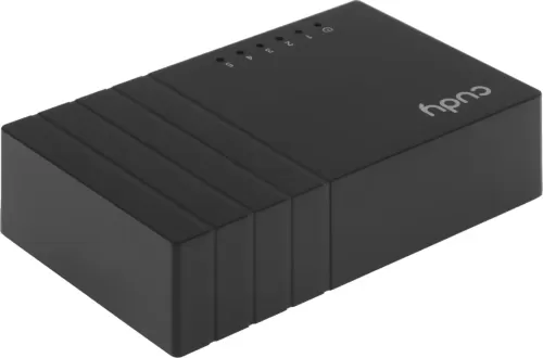 Коммутатор Cudy GS105D неуправляемый, настольный, 100 Мбит/сек, 1000 Мбит/сек, 5 port
